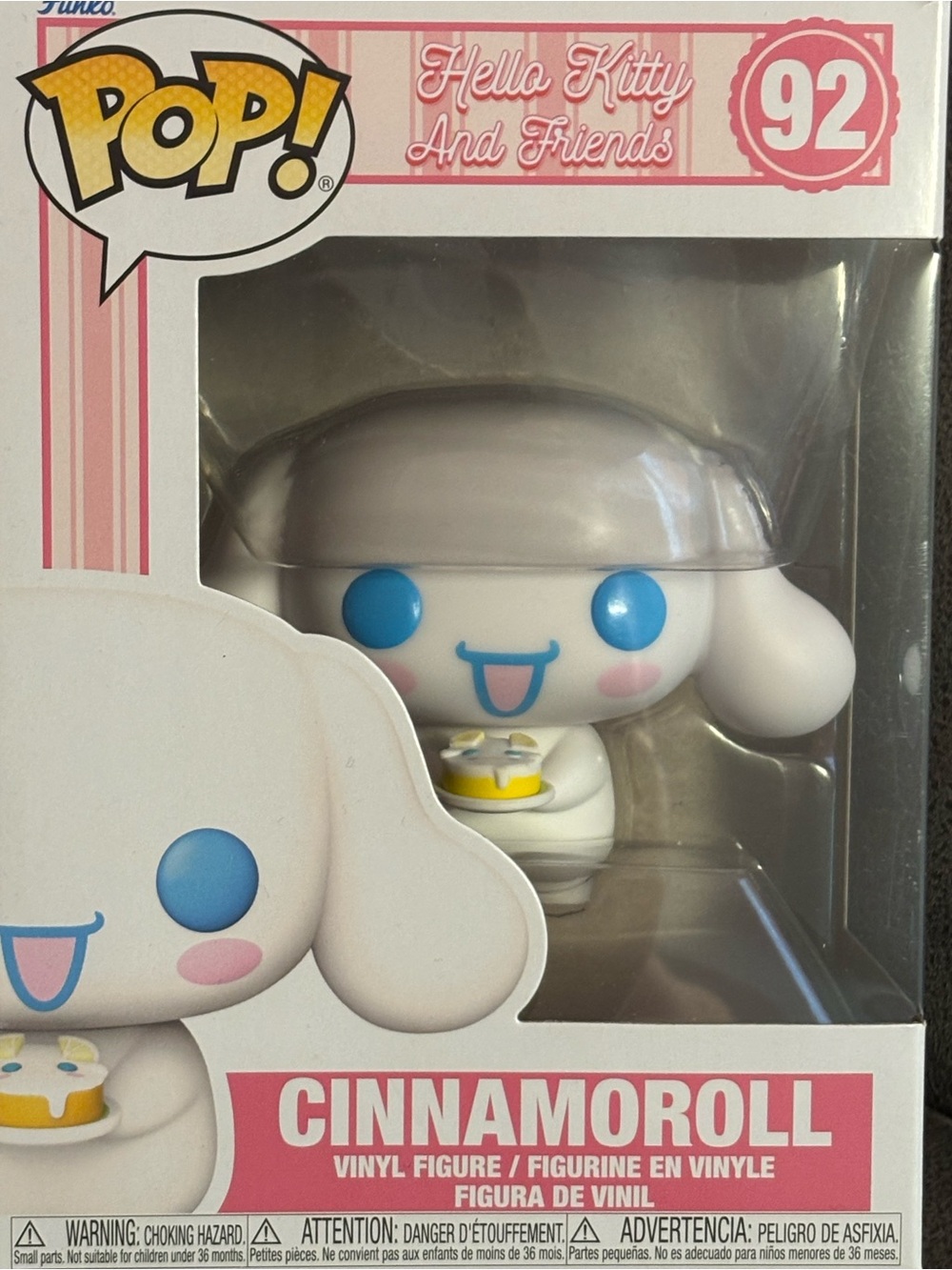 Funko Hello Kitty And Friends Cinnamoroll Vinyl Figure - White/Blue